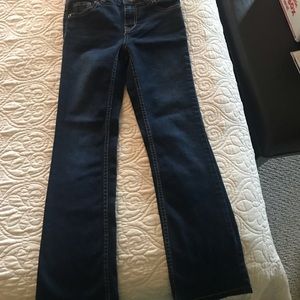 Cat & Jack Girls Denim Jeans - Dark Wash